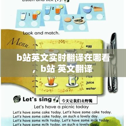 b站英文實(shí)時(shí)翻譯在哪看，b站 英文翻譯 