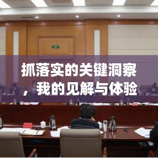 抓落實(shí)的關(guān)鍵洞察，我的見解與體驗(yàn)