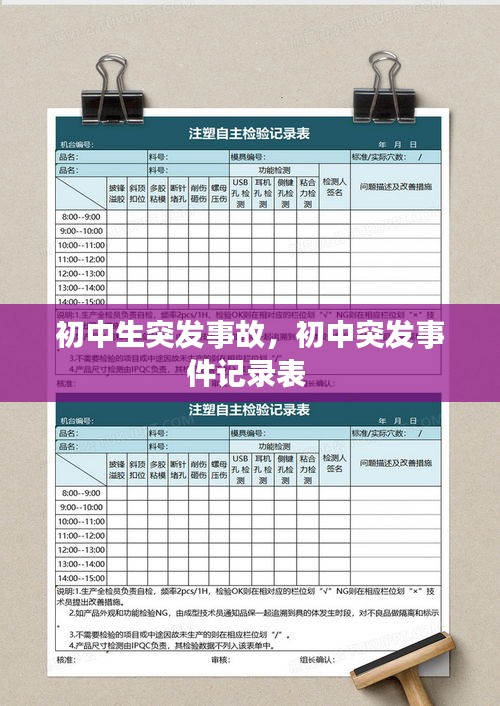 初中生突發(fā)事故，初中突發(fā)事件記錄表 