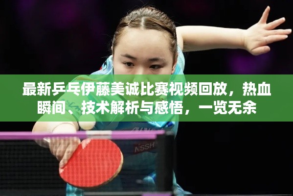最新乒乓伊藤美誠比賽視頻回放，熱血瞬間、技術(shù)解析與感悟，一覽無余