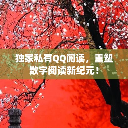 獨(dú)家私有QQ閱讀，重塑數(shù)字閱讀新紀(jì)元！