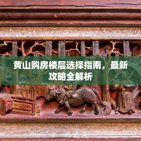 黃山購房樓層選擇指南，最新攻略全解析
